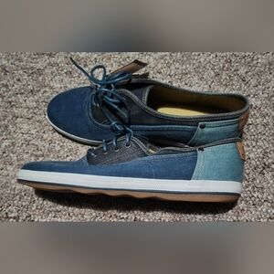 NWT G.H Bass & Co Denim Oxford Shoes Size 7